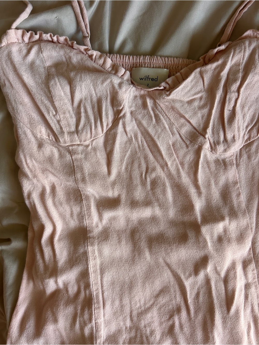 Aritzia pink dress
